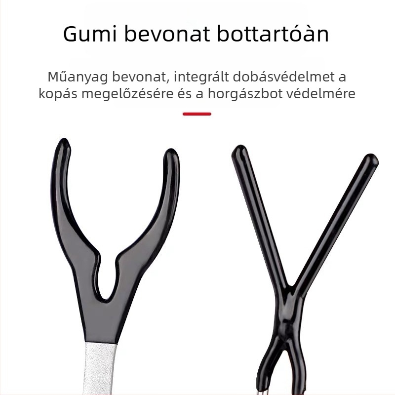Wings összecsukható fémből készült kettős fejű botállvány jéghez