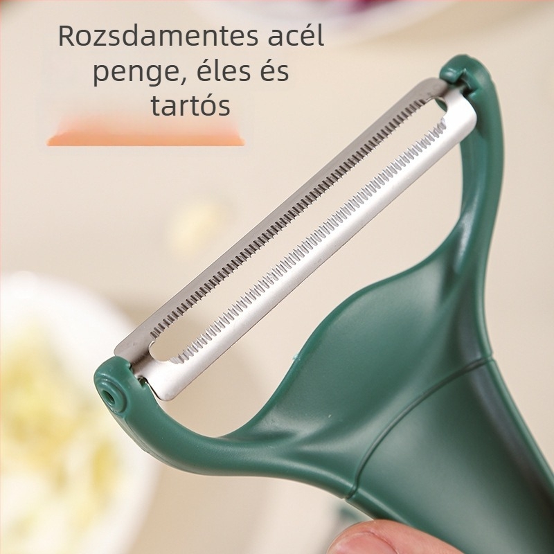 Leite többfunkciós zöldségvágó reszelő – ABS és rozsdamentes acél, logó nyomtatása elérhető, testreszabható