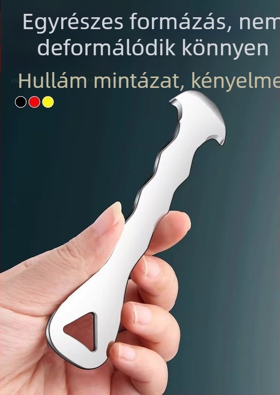 Rozsdamentes acél kézi narancshámozó, citrushéj eltávolító, konyhai eszköz