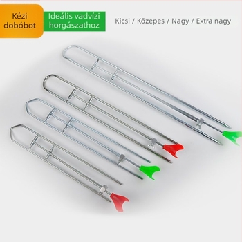 Vasból készült földi állvány horgászathoz – többfunkciós, hordozható, egy darabos kivitel