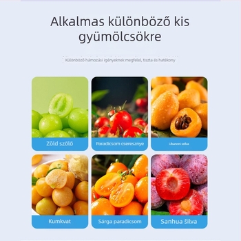 Saint Kai szőlő- és fokhagymapucoló gép - teljesen automatikus, elektromos, többfunkciós, ABS és PC anyag