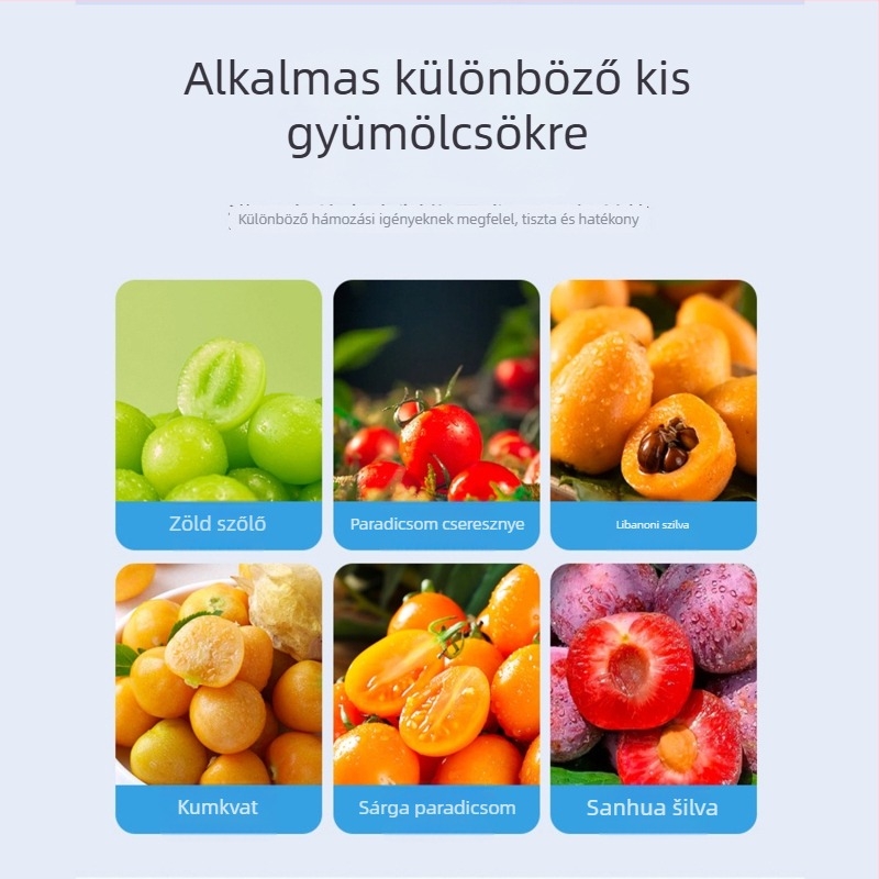 Saint Kai szőlő- és fokhagymapucoló gép - teljesen automatikus, elektromos, többfunkciós, ABS és PC anyag