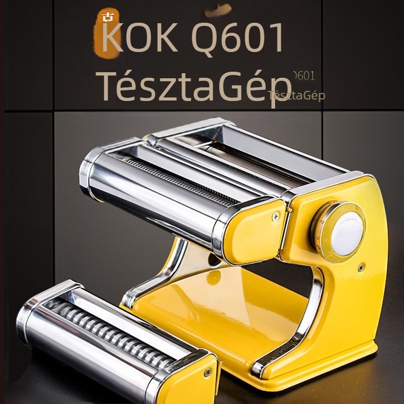 Kézi hajtású tésztaprés és metélőgép — Multifunkcionális, kompakt tészta készítő otthoni használatra