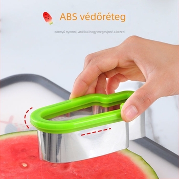 Kreatív dinnyevágó készülék, háztartási felhasználásra, popsicle-formájú