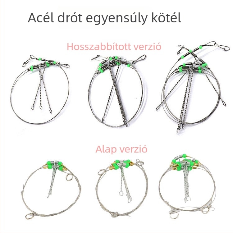 Yifeng hosszított rozsdamentes acél horgászrig anti-tekeredés funkcióval tengeri horgászathoz