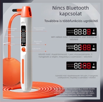 Alikson Bluetooth okos ugrókötél elektronikus számlálóval, vezeték nélküli kettős használat (Brand: Alikson; Materials: Other; Specifications: 3; Licensable private label: Yes)
