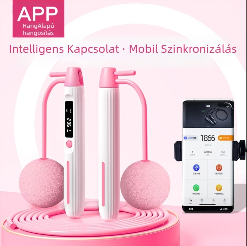 Alikson Bluetooth okos ugrókötél elektronikus számlálóval, vezeték nélküli kettős használat (Brand: Alikson; Materials: Other; Specifications: 3; Licensable private label: Yes)
