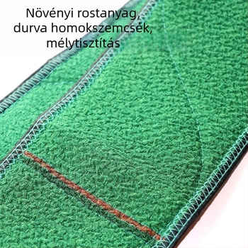Hát exfoláló törölköző – durva textúra, rayon anyag, felnőtteknek
