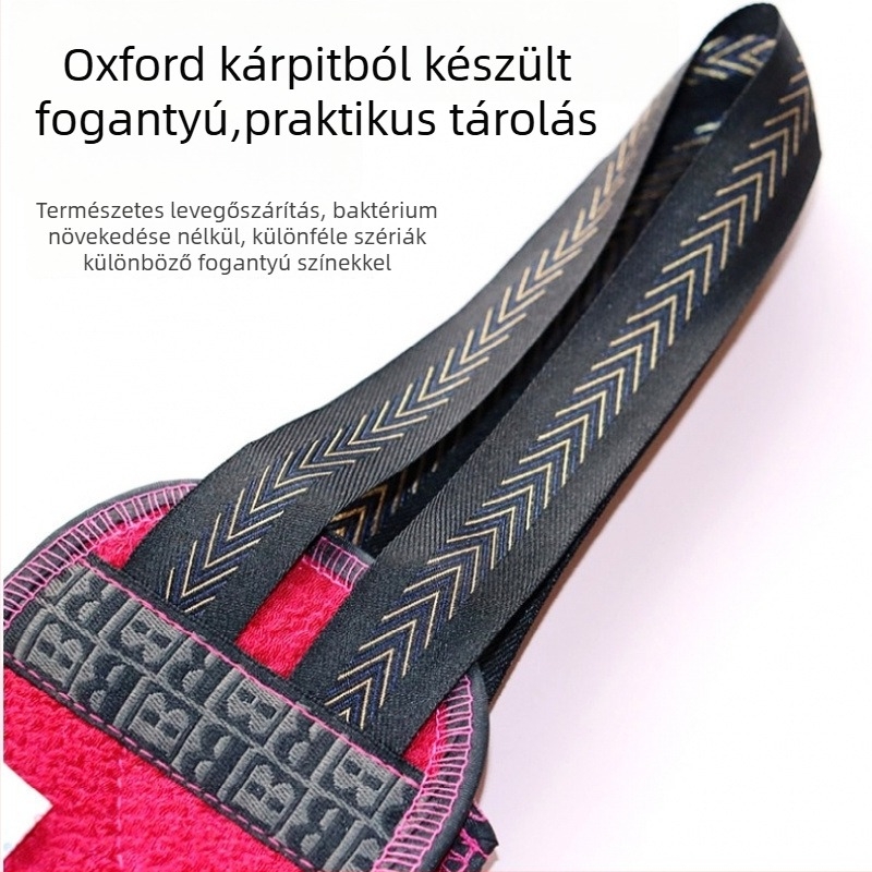 Hát exfoláló törölköző – durva textúra, rayon anyag, felnőtteknek