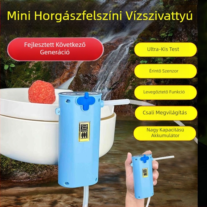 Okos szenzoros vízszivattyú kültéri horgászathoz – elektromos szivattyú, ABS anyag, Márka: Billion war lion