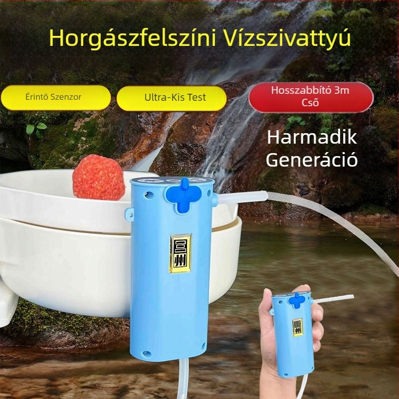 Okos szenzoros vízszivattyú kültéri horgászathoz – elektromos szivattyú, ABS anyag, Márka: Billion war lion