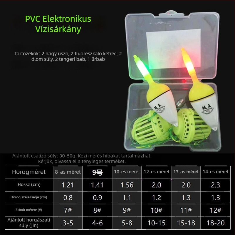Ezüst kárász és nagyfejű pontyhorgász készlet fluoreszkáló ketrec és robbanó horogakkal, tartalmazza az Ise‑Ni és Eagle Claw horogokat