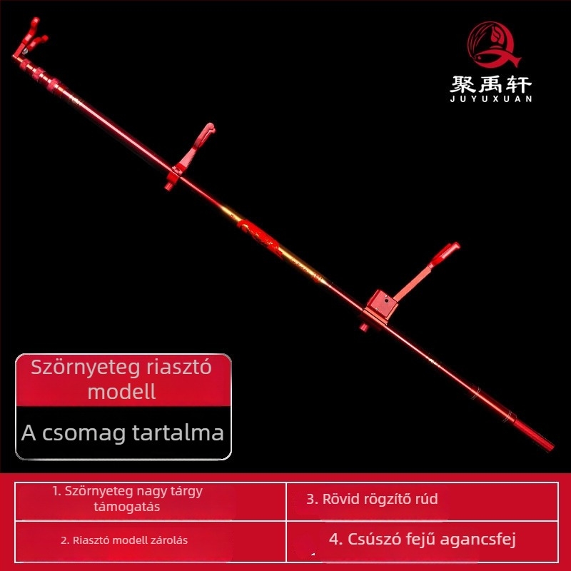 Fort Bot tartó — karbon, összecsukható, többirányú forgás