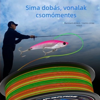 BKUMAN Főzsinór PE, 8 szálas, teher 3-33 kg, hosszú dobás