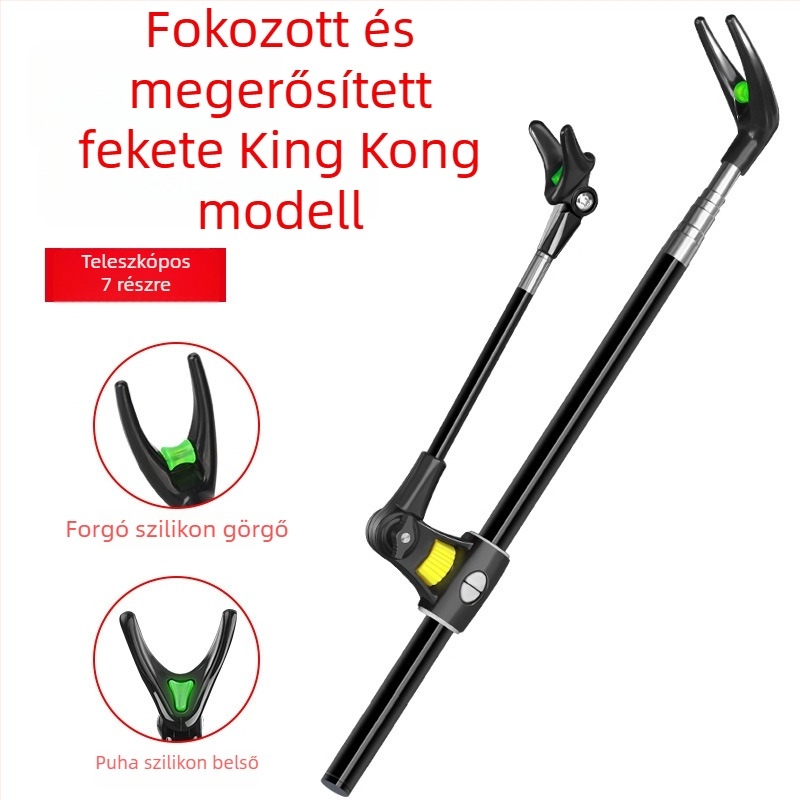 Baon Ötvözetből készült összecsukható horgászbot-tartó, többirányú forgatással