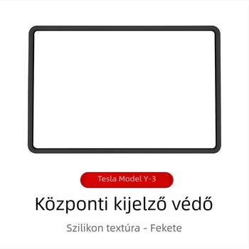 Zouwu szilikon képernyővédő keret Tesla Model 3/Y-hoz (tsl modell)