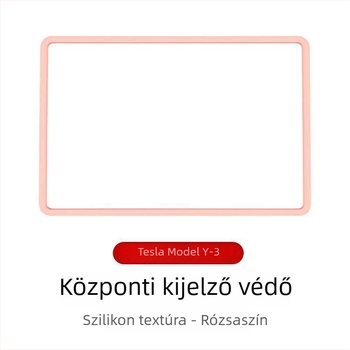 Zouwu szilikon képernyővédő keret Tesla Model 3/Y-hoz (tsl modell)