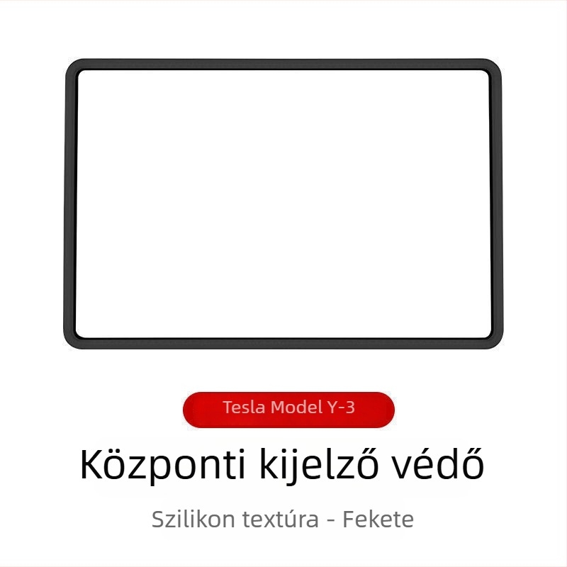 Zouwu szilikon képernyővédő keret Tesla Model 3/Y-hoz (tsl modell)