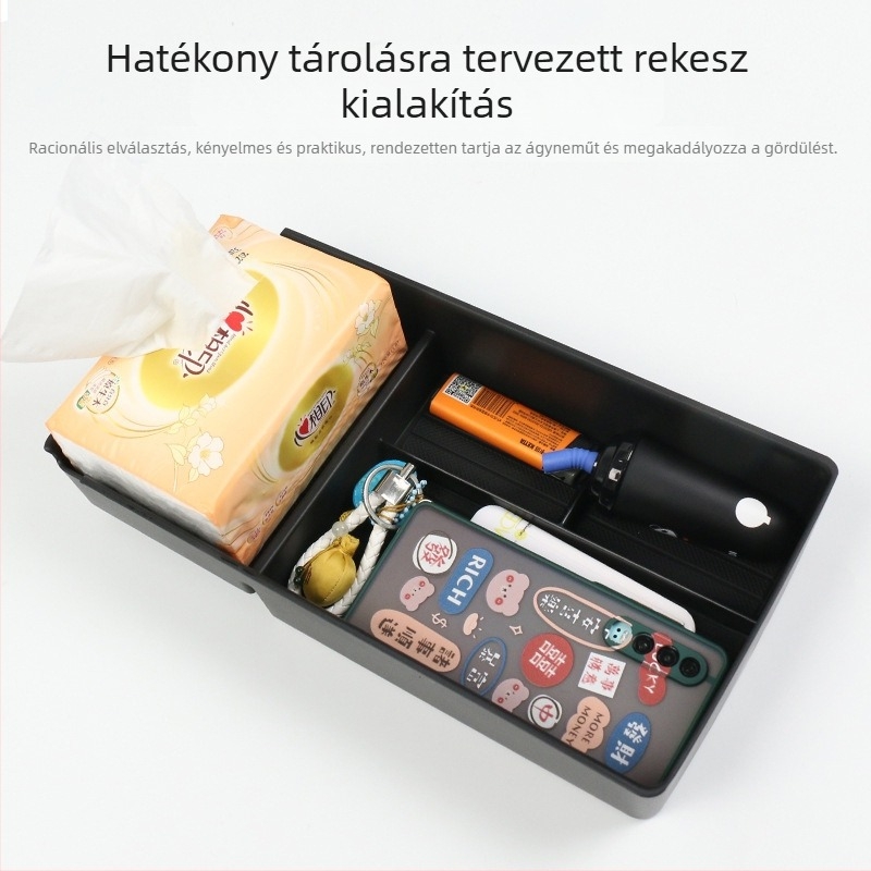 Belső tároló a Xpeng G9 középső kartámaszához – környezetbarát anyag, Changzhou eredetű, testreszabás nélkül