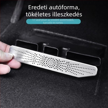 Fémes, integrált műszerfal légcsatorna fedél Leapmotor C6C-hez – elegáns belső kiegészítő
