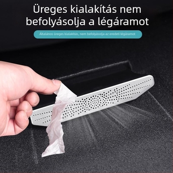 Fémes, integrált műszerfal légcsatorna fedél Leapmotor C6C-hez – elegáns belső kiegészítő