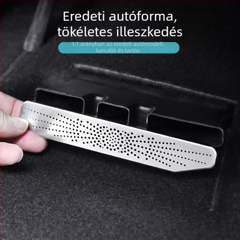 Fémes, integrált műszerfal légcsatorna fedél Leapmotor C6C-hez – elegáns belső kiegészítő