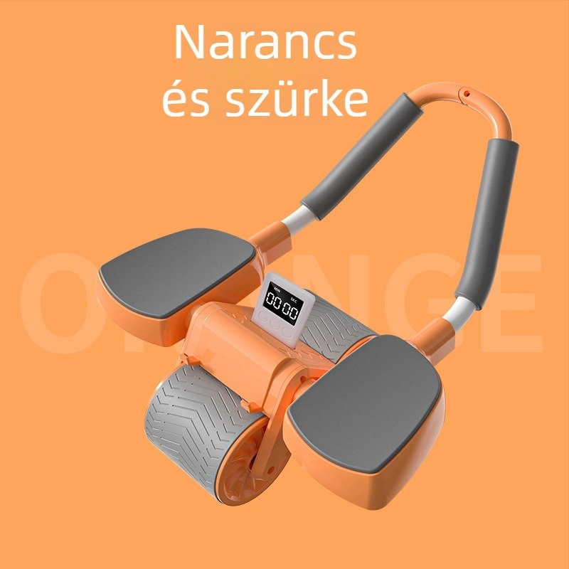 AY-801 hasgörgő automatikus visszahúzódással és könyöktámogatással a hasizom edzéséhez (Modell AY-801; Tömeg 1,75 kg; Nem összecsukható; Ideális iroda, kültér és otthoni használatra)