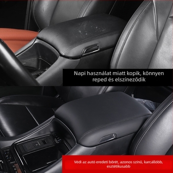 Le Yi mikroszálas bőr középső kartámasz fedél Alphard 30-as sorozat, modell 06496
