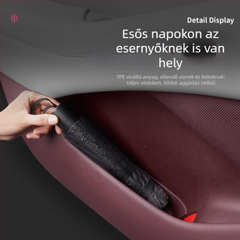 Autóajtó tároló doboz – ABS anyag, belső szervező, kompatibilis a Xiaomi Yu7/Su7