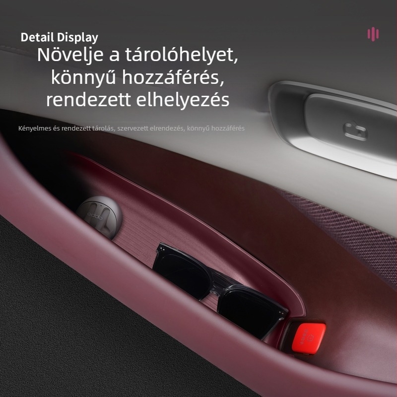 Autóajtó tároló doboz – ABS anyag, belső szervező, kompatibilis a Xiaomi Yu7/Su7