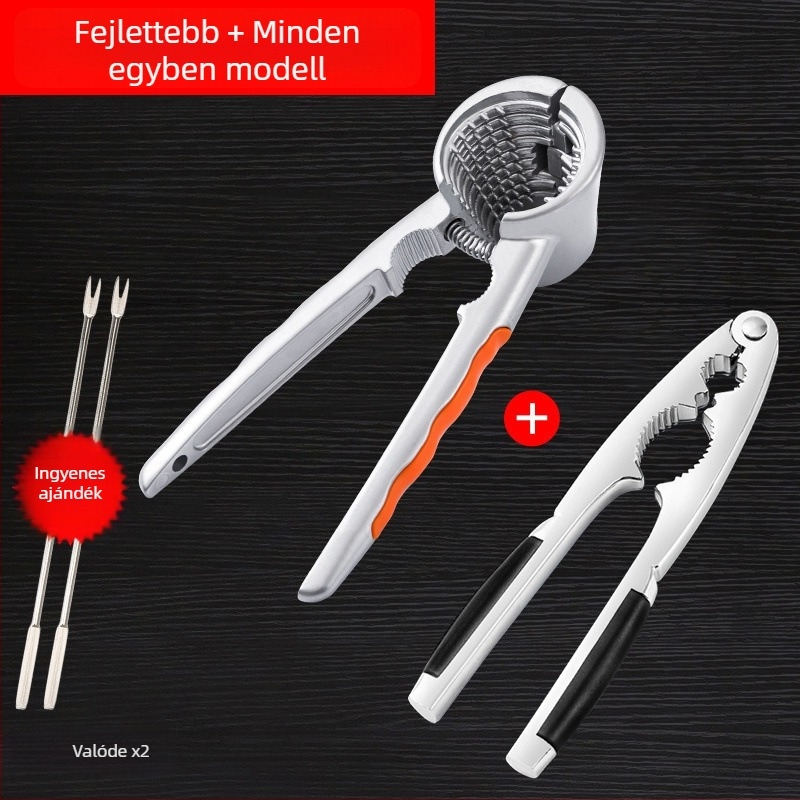 Diótörő és héjázó eszköz diófélékhez — Unique márka, modern minimális dizájn, 2019-ben piacra dobva, nem importált, anyag: egyéb.