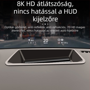 Denza N9 HUD védőfedél a műszerfalhoz (25 modellhez) – ABS anyag, belső kiegészítő, HC márka
