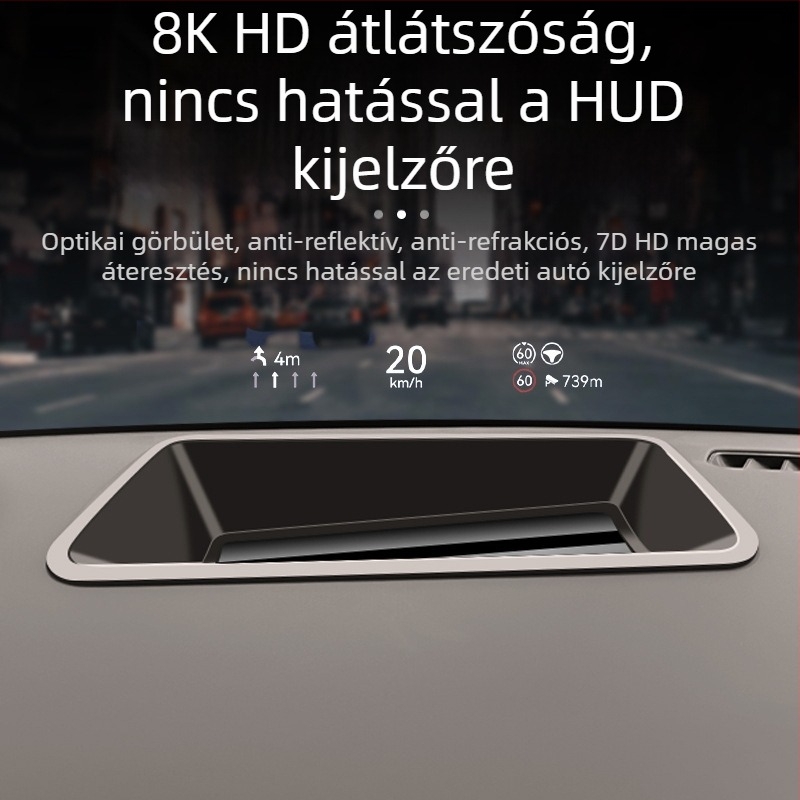 Denza N9 HUD védőfedél a műszerfalhoz (25 modellhez) – ABS anyag, belső kiegészítő, HC márka