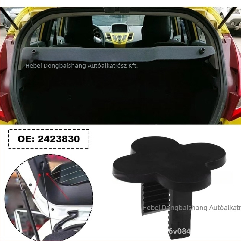 Csomagtartó kampó heveder Ford Fiesta MK8 - polipropilén, modell 2423830, nyomtatott logó, testreszabás elérhető