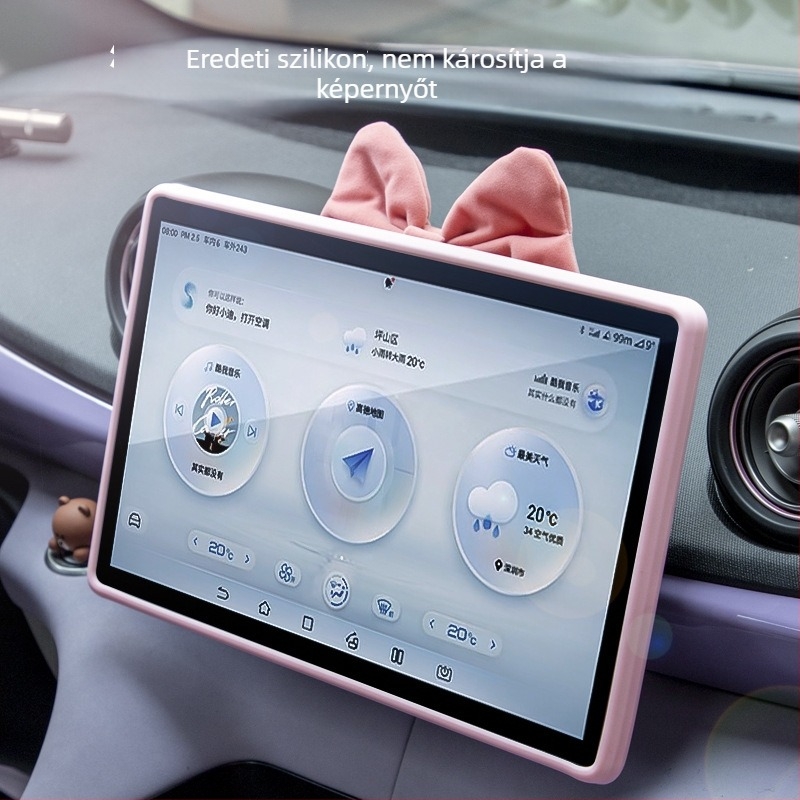 BYD Dolphin/Seagull szilikon belső dekor navigációs kijelzőhöz és középkonzolhoz