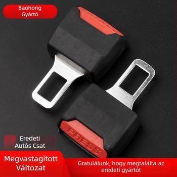 Univerzális autós biztonsági öv csatlakozóval és aljzattal, öv hosszabbító