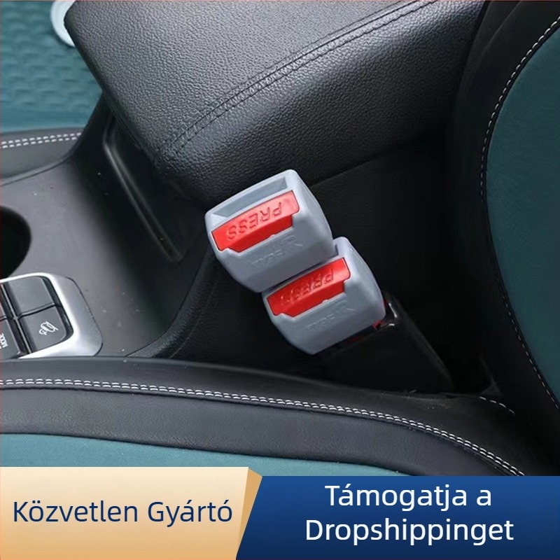 Univerzális autós biztonsági öv csatlakozóval és aljzattal, öv hosszabbító