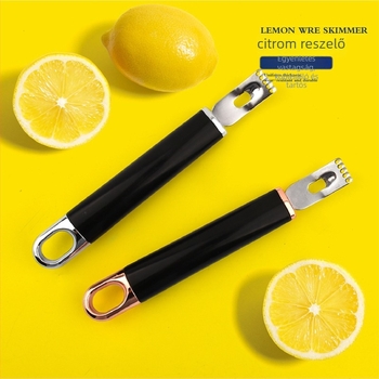 Multifunkcionális gyümölcs- és citrus hámozó – ABS markolat, ABS műanyag, modern minimalist design, hámozó eszköz