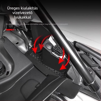Toyota Sienna motorház vízelvezető fedele – Grevia módosított belső kiegészítő, feldolgozás nélkül