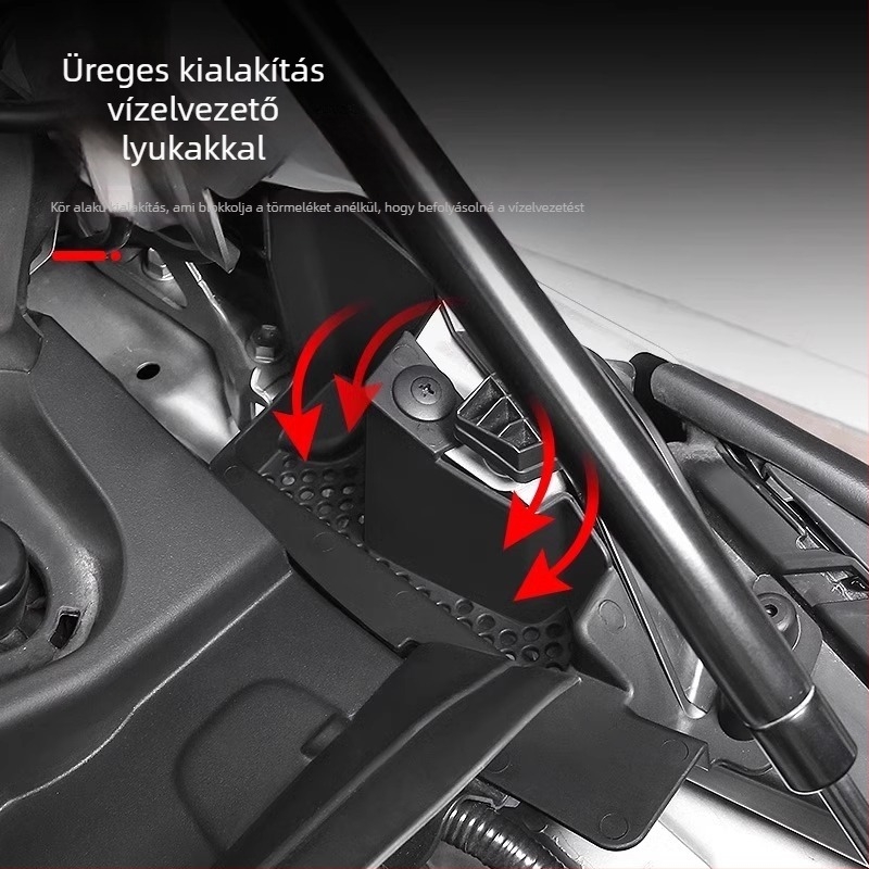 Toyota Sienna motorház vízelvezető fedele – Grevia módosított belső kiegészítő, feldolgozás nélkül