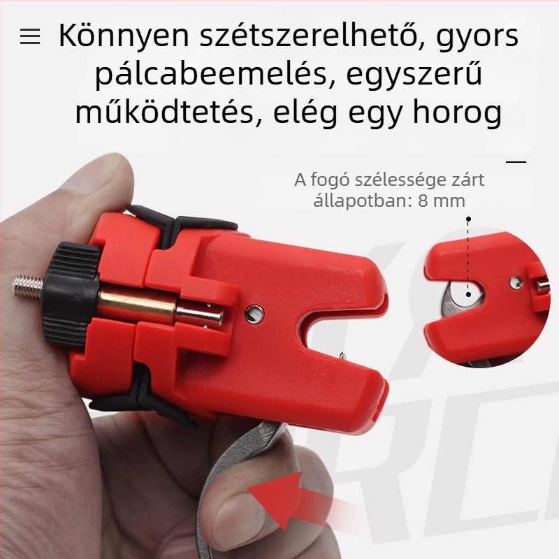 Csónakos horgászbot tartó keret szorító hátsó támasz – alumíniumötvözet, Yi Chu Electronics