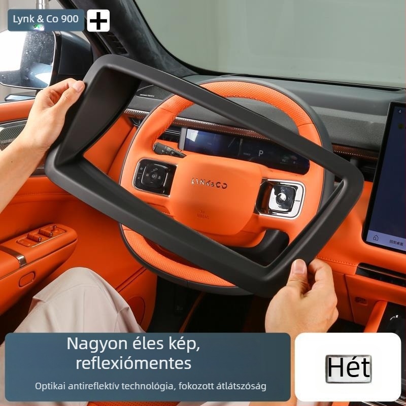 Lynk & Co 900-hoz ABS HUD védőburkolat – porvédő keret a műszerfalhoz, modell LK016, márkátlan