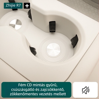 Hátsó pohártartó szilikon alátét, modell 060, testreszabható, márka nélküli