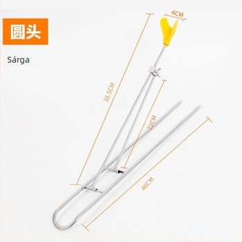 Wanlong horgászbot tartó – földön rögzített tengerparti bot tartó, egyszerű torony-stativ, tartó dobásra és kézre