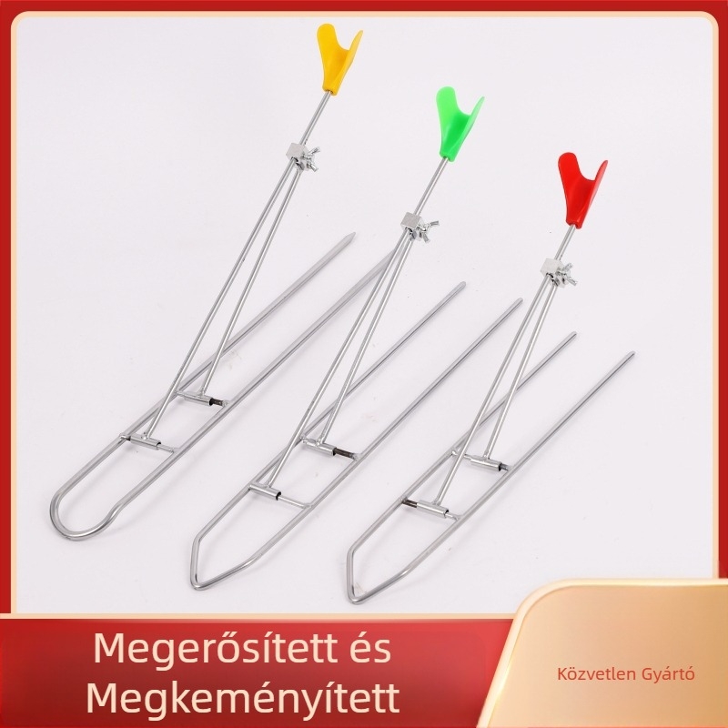 Wanlong horgászbot tartó – földön rögzített tengerparti bot tartó, egyszerű torony-stativ, tartó dobásra és kézre