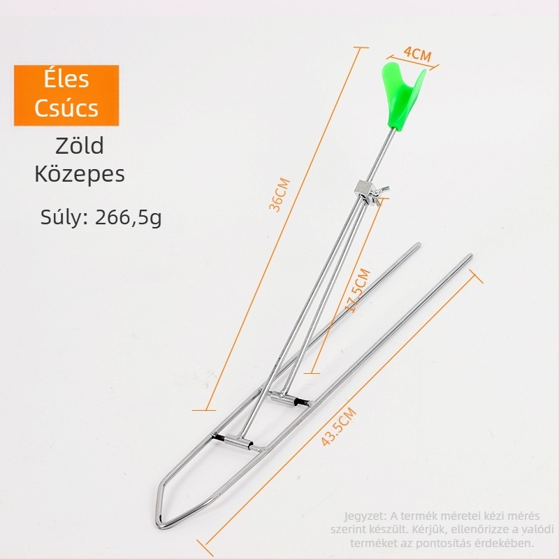 Wanlong horgászbot tartó – földön rögzített tengerparti bot tartó, egyszerű torony-stativ, tartó dobásra és kézre