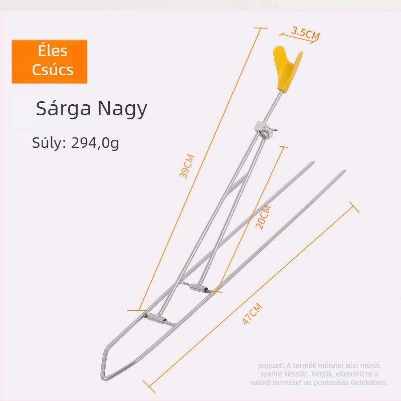 Wanlong horgászbot tartó – földön rögzített tengerparti bot tartó, egyszerű torony-stativ, tartó dobásra és kézre