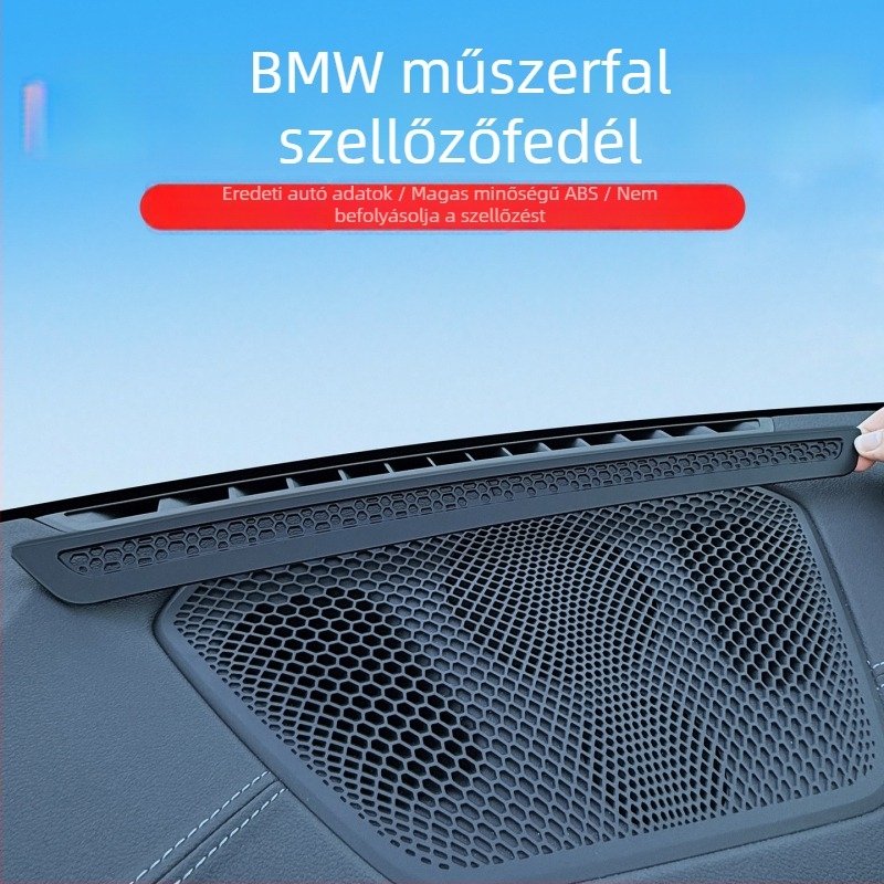 BMW műszerfal légkivezető védőfedél, műanyag, modell 5146, kompatibil a 3/5/7 sorozatokkal és X1/X3/X5L belső módosításokhoz