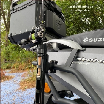 Horgászbot tartó elektromos járművekhez és motorkerékpárokhoz, autós kiegészítő tároláshoz, Eredet: Kina