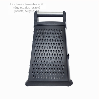 Dongshang rozsdamentes acél 430 négyszögletes reszelő zöldségekhez és gyümölcsökhöz, multifunkcionális konyhai eszköz ABS markolattal